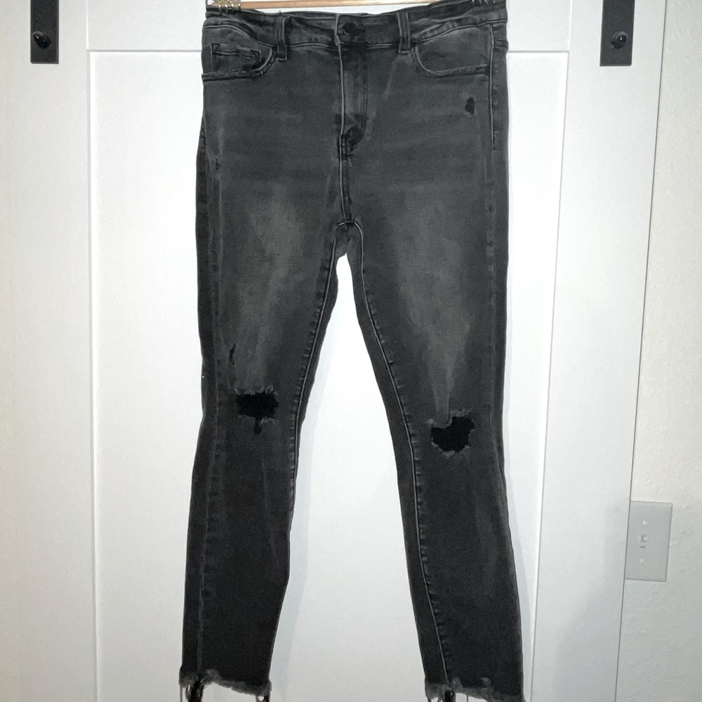 Flying Monkey distressed skinny jeans from Buckle